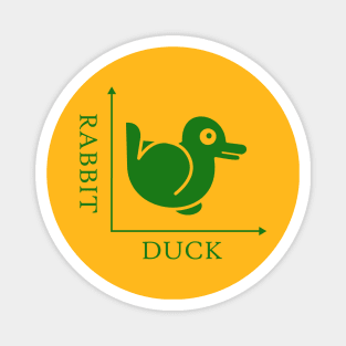 Duck Rabbit Illusion Magnet